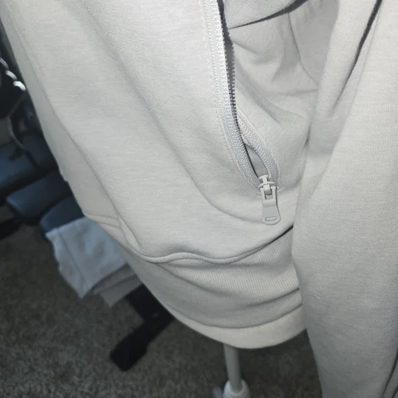 Old Navy Gray Half-Zip Sweatshirt - Picture 3 of 5